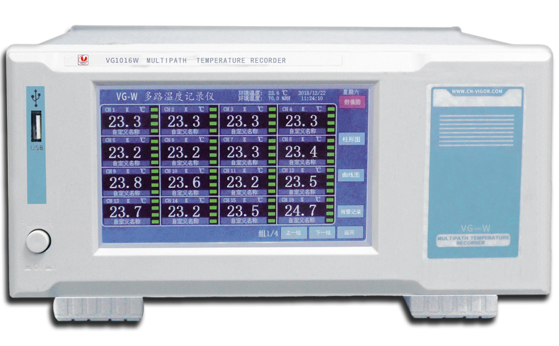 威格多路温度测量仪 温升测试仪(VG1016W)厂家直销，品质保障插图